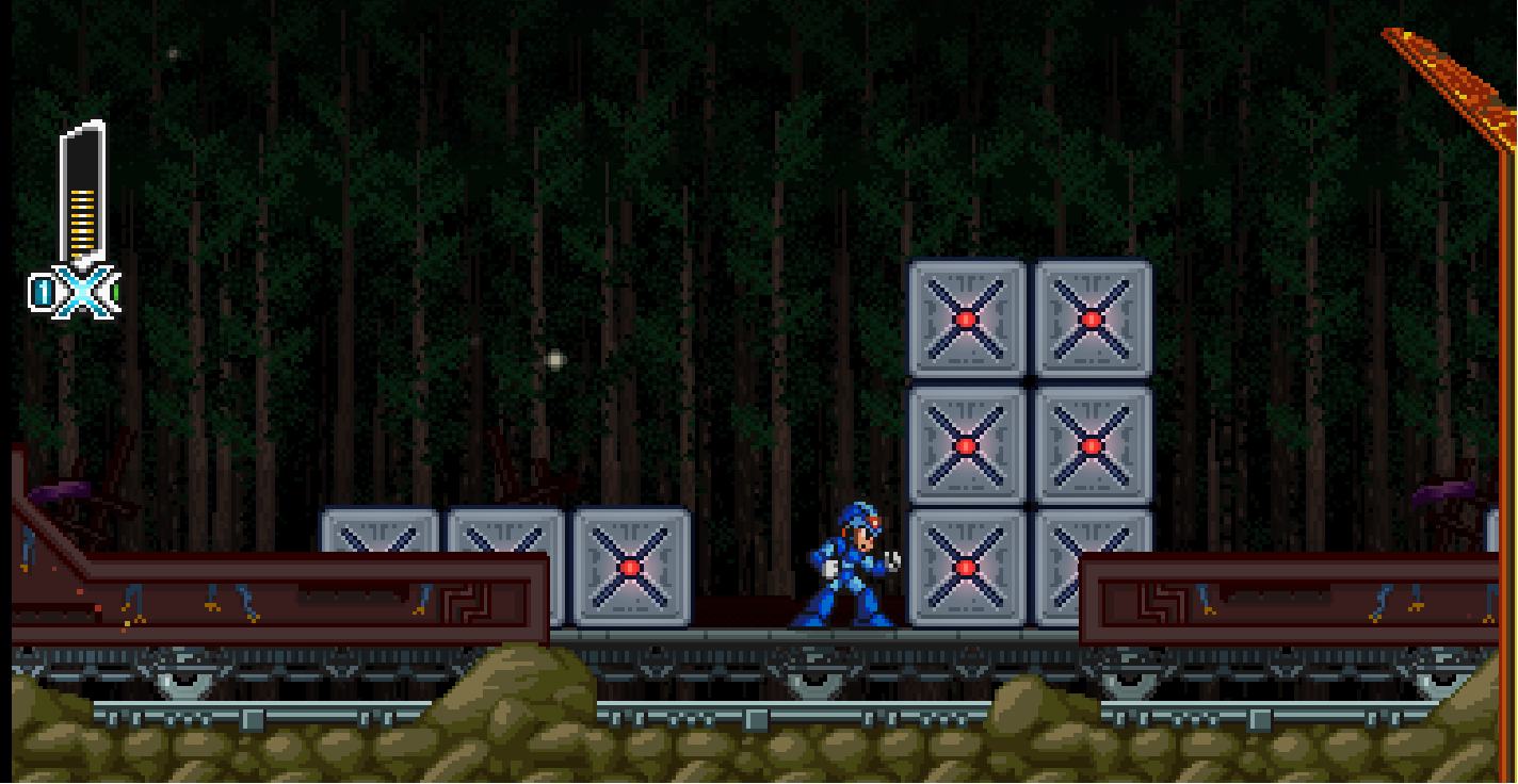 Mega Man X Regenesis gameplay scene